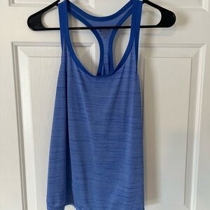 Blue Athletic Tank Top